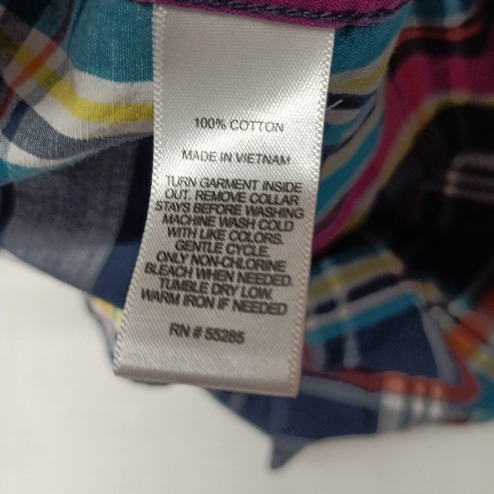 Express Express Shirt Men's S Multicolor Fitted Button Up Pockets Size US S / EU 44-46 / 1 - 6 Thumbnail