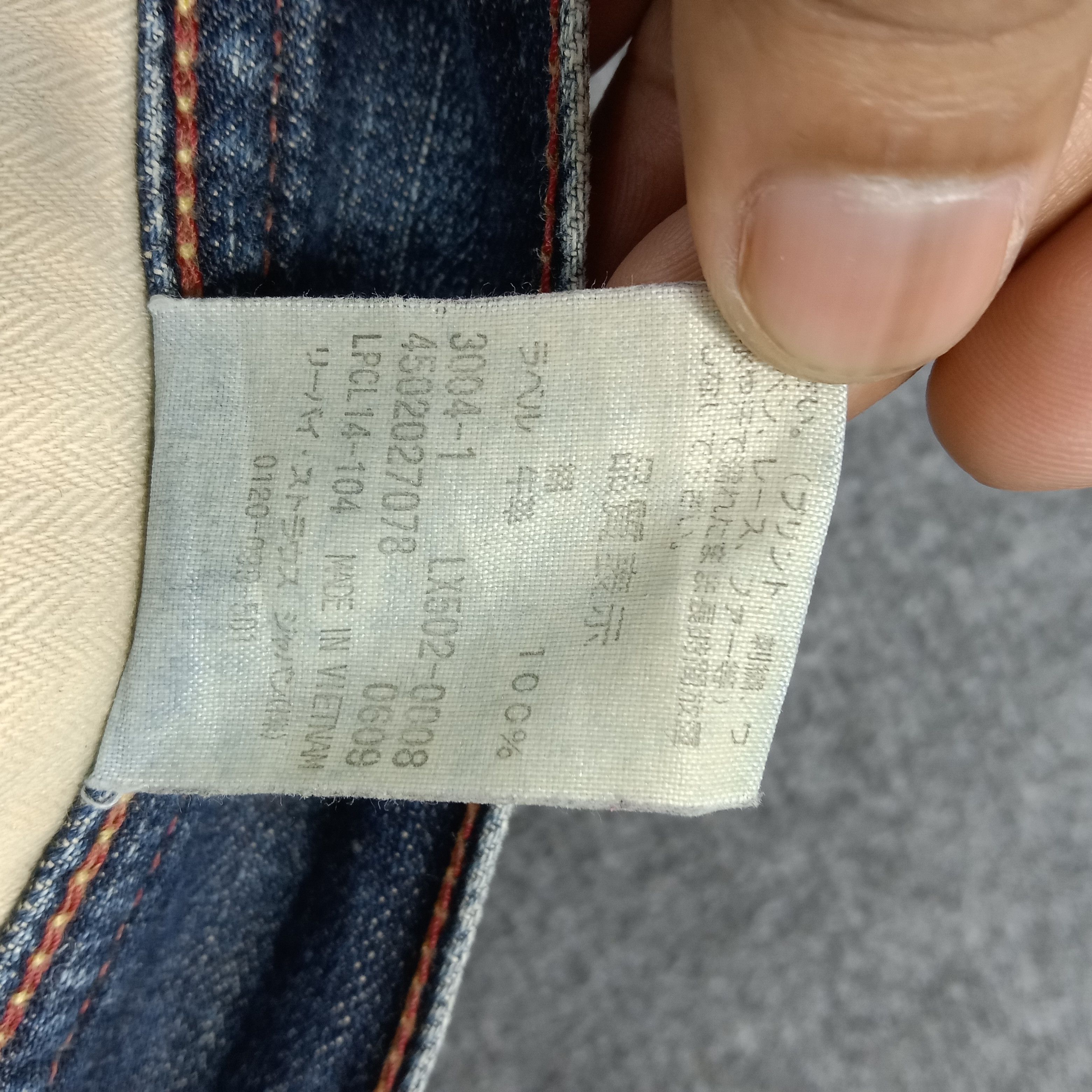 Levi's × Vintage Levi's American Distressed Style Grunge Denim Jeans Size US 33 - 16 Thumbnail