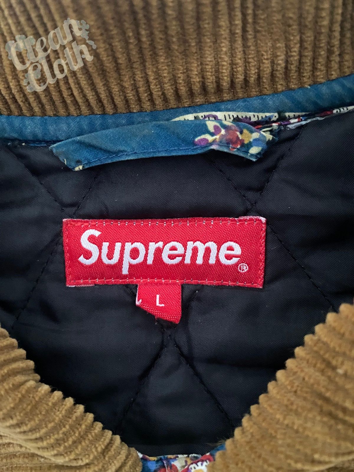 Supreme Supreme Quilted blue Paisley Jacket Size US L / EU 52-54 / 3 - 3 Thumbnail