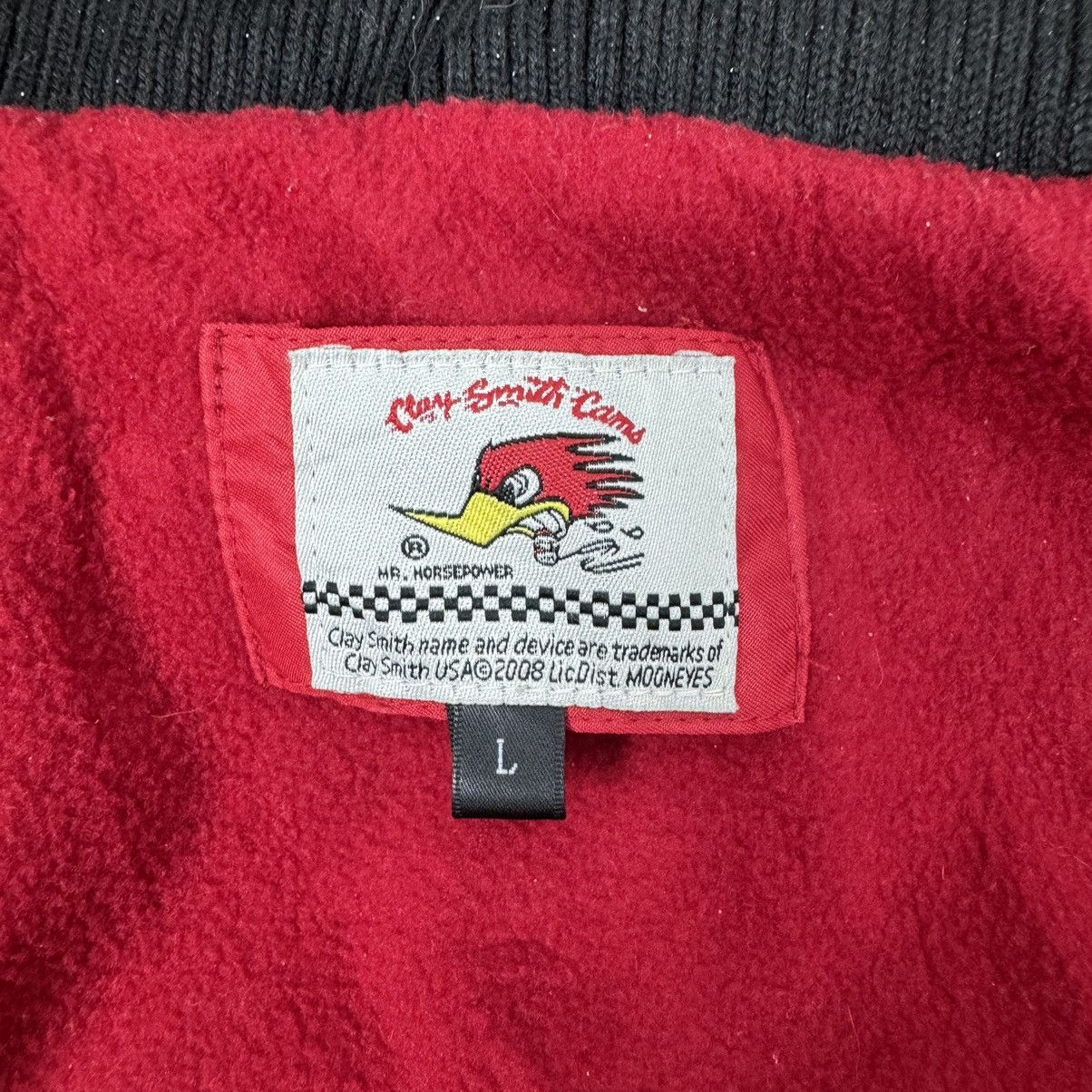 Other 🔥CLAY SMITH RACING CREW MOONEYES PUFFER JACKET Size US L / EU 52-54 / 3 - 11 Thumbnail