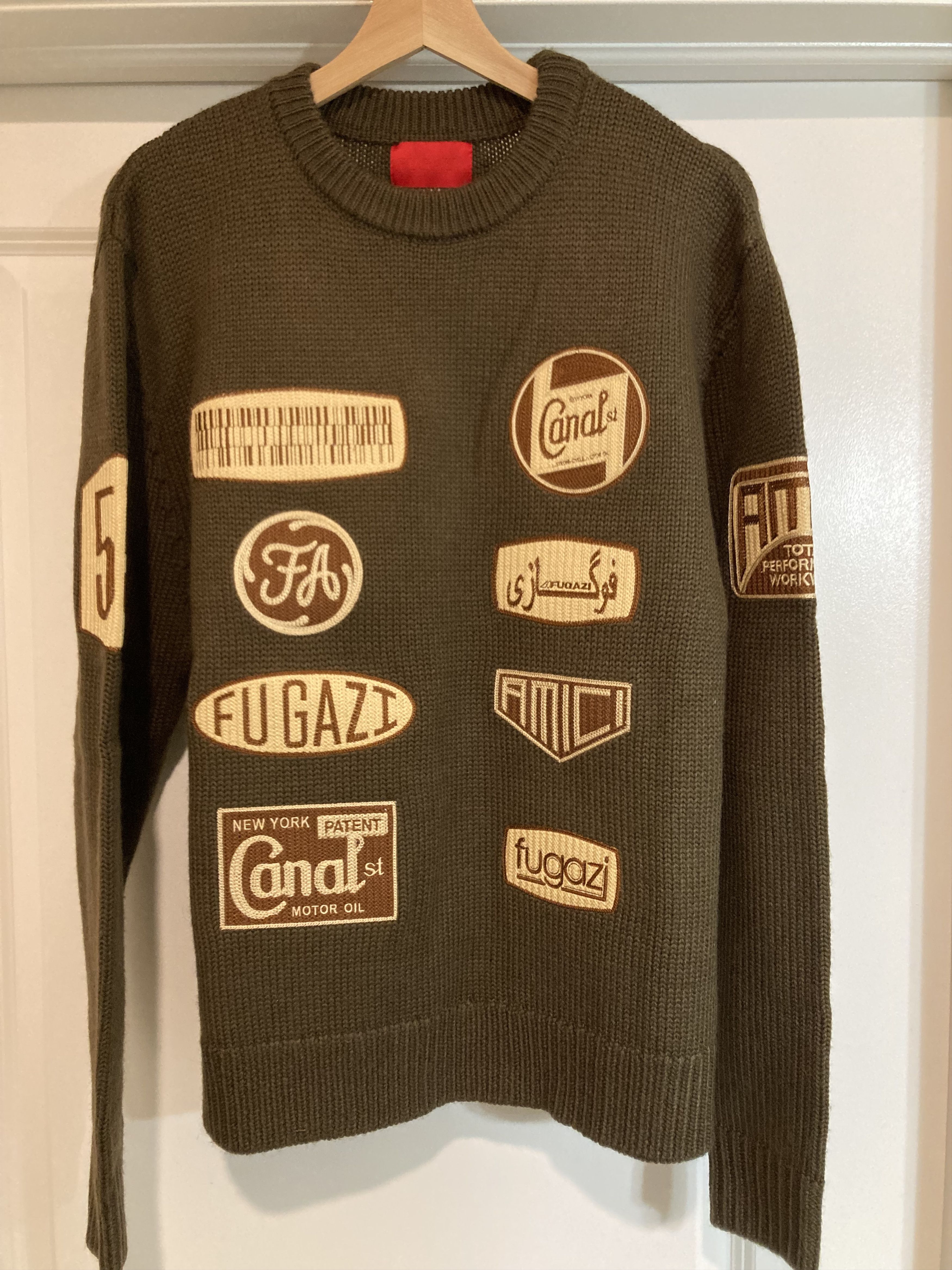 Fugazi Fugazi Racing Knit Sweater Size US M / EU 48-50 / 2 - 1 Thumbnail