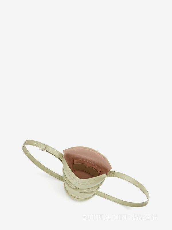 Alexander McQueen o1w1db10925 Size: OS/The Curve in Sage Green Size ONE SIZE - 3 Thumbnail