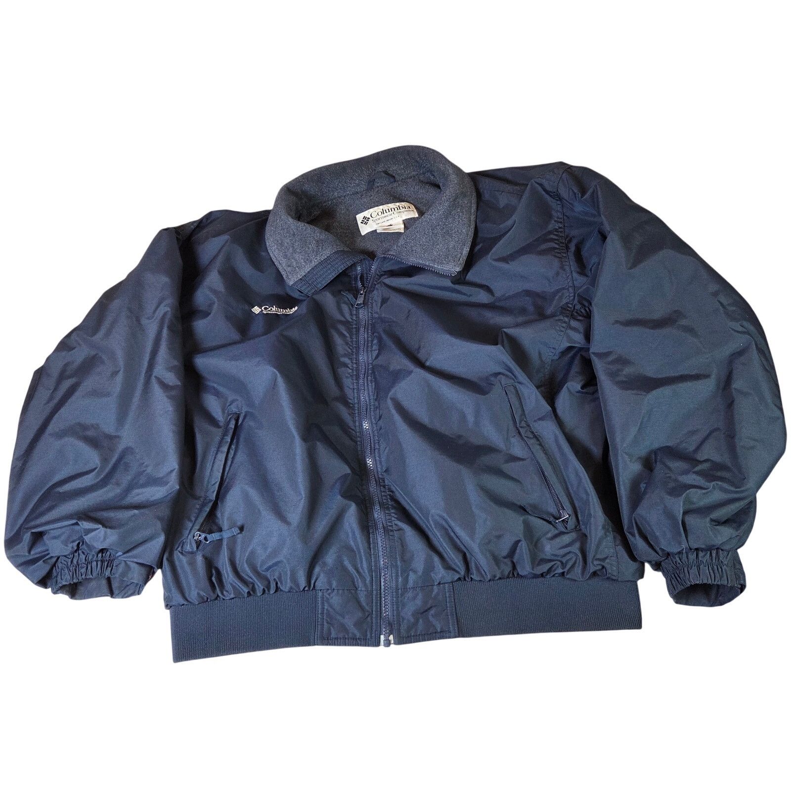 Columbia Columbia C.I. Title Bomber Jacket Mens XL Vintage 90s Taiwan Size US XL / EU 56 / 4 - 1 Thumbnail