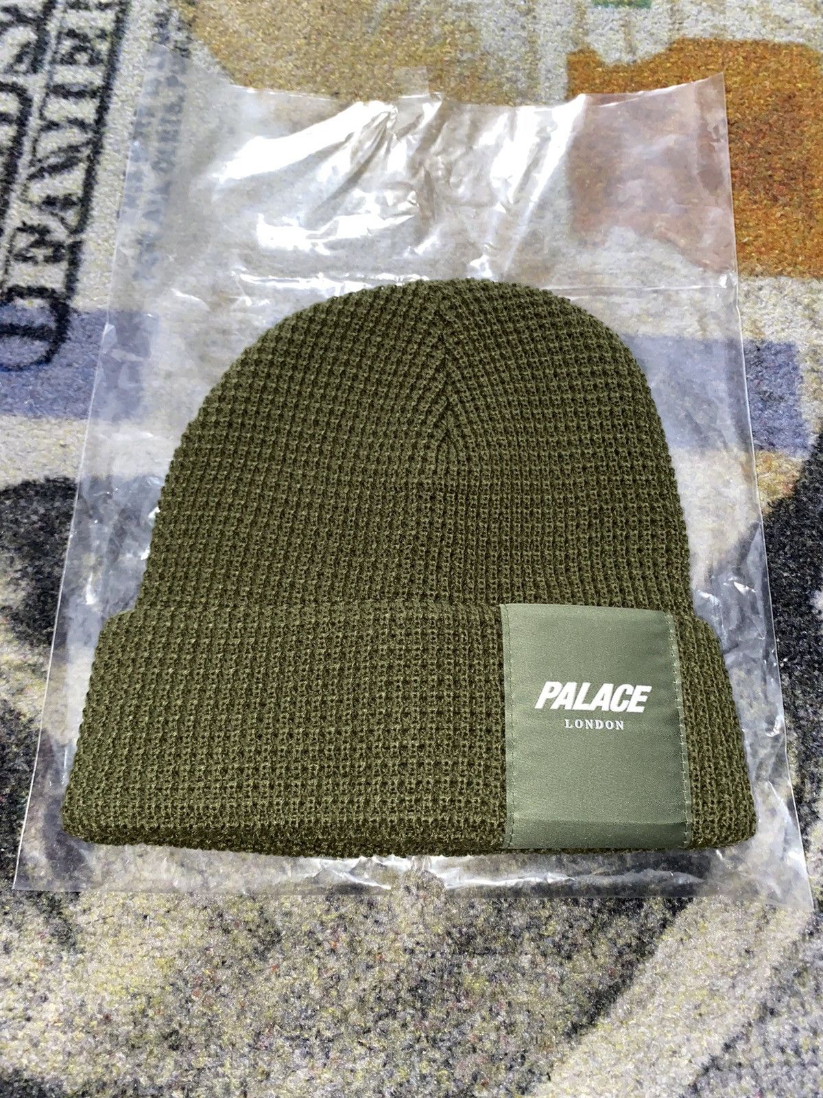 Palace Palace London Waffle Beanie Size ONE SIZE - 1 Thumbnail