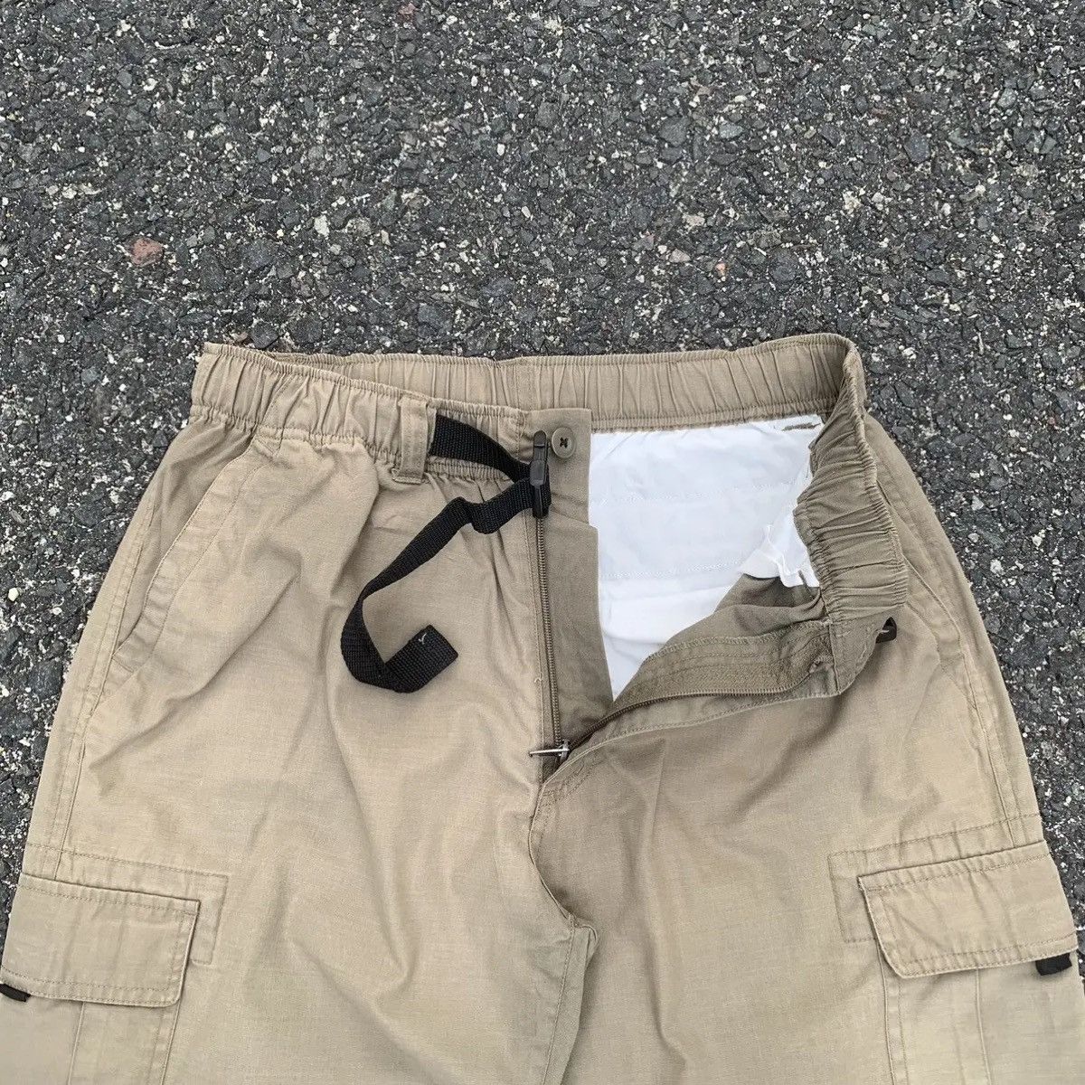 Japanese Brand Baggy Japanese Vintage Spring Waist Double Knee Hiking Pants Size US 33 - 5 Thumbnail