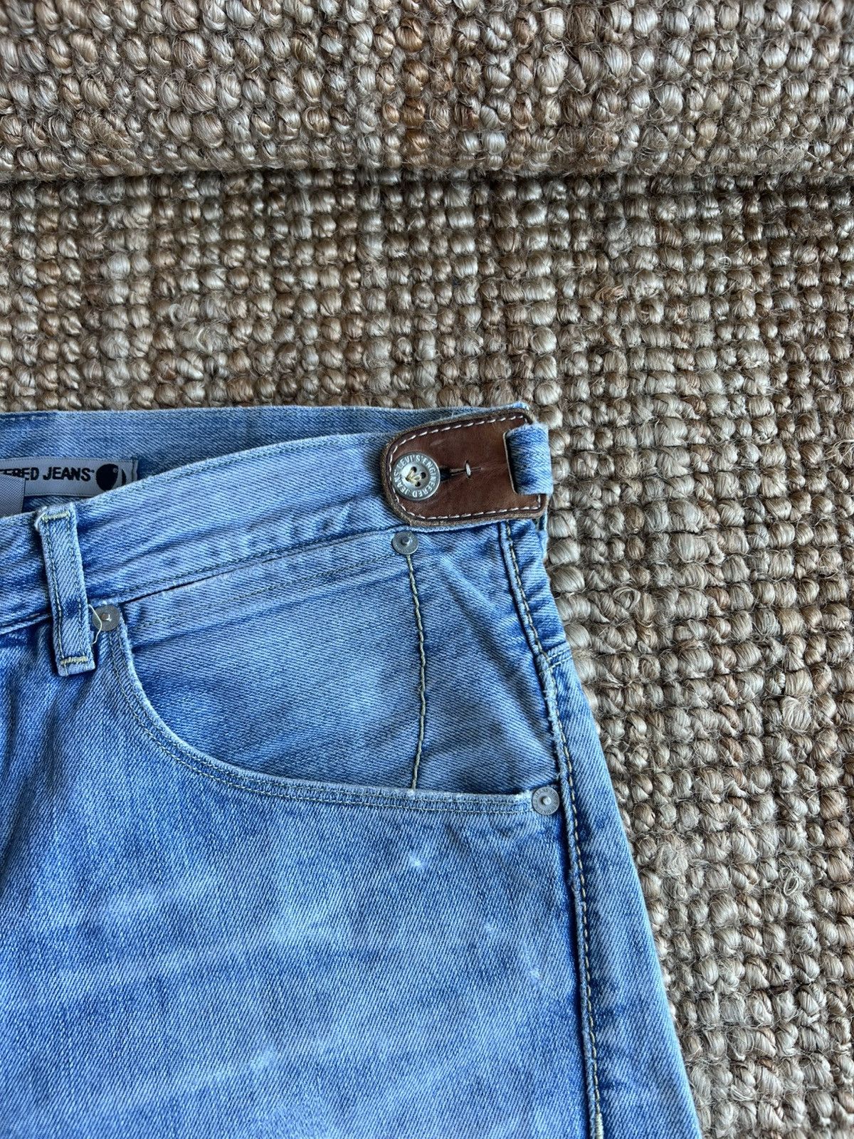 Levi's Levis Engineered Jeans Leather Side Belt W36 Actual 38x34 Size US 36 / EU 52 - 4 Thumbnail