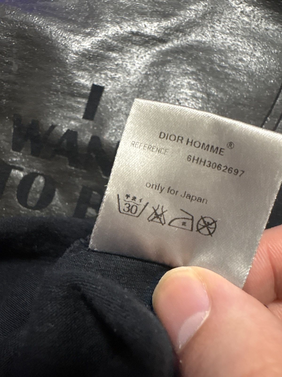 Hedi Slimane Dior Homme AW2006 ”I WANT BE YOU” T-Shirt Size US XS / EU 42 / 0 - 5 Thumbnail