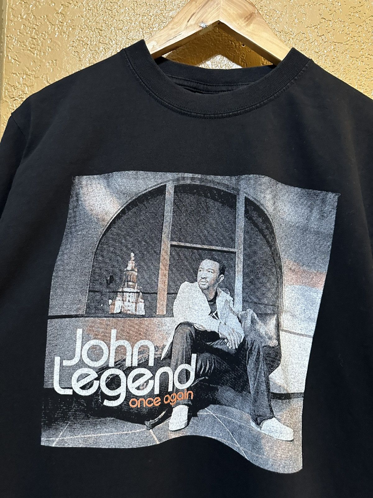 Rap Tees × Vintage Vintage John Legend Once Again 2007 Tour T Shirt Sade R&B Size US M / EU 48-50 / 2 - 3 Thumbnail