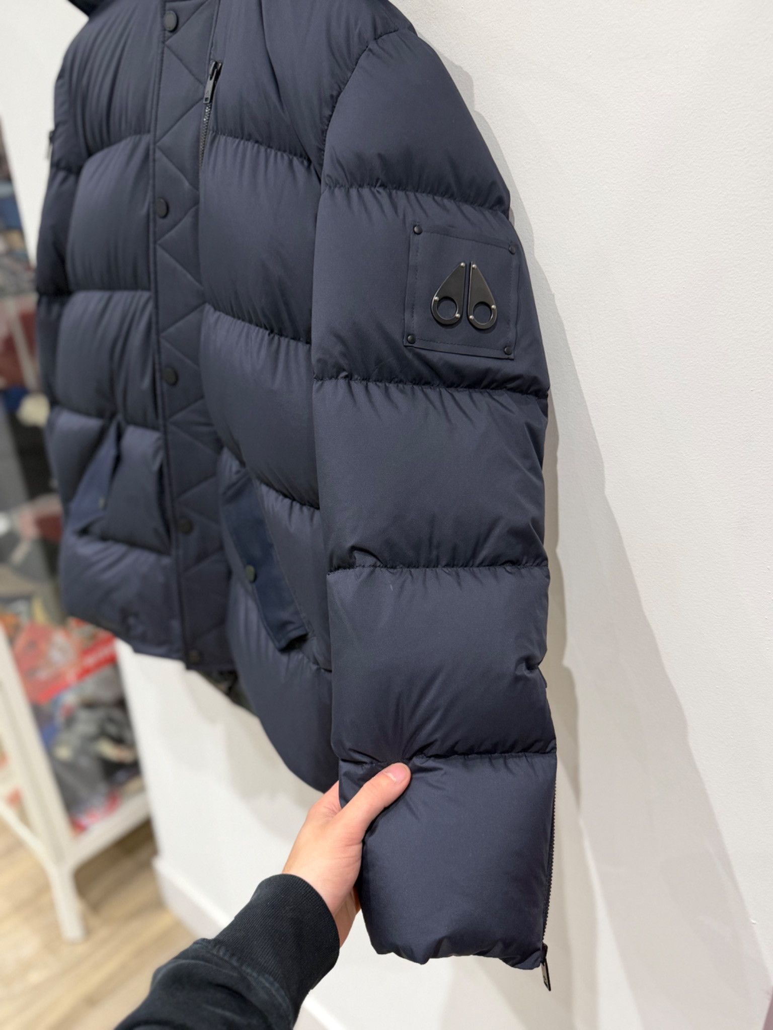 Moose Knuckles Moose Knuckles Everest 3Q Puffer Jacket Navy Blue Size US L / EU 52-54 / 3 - 2 Thumbnail