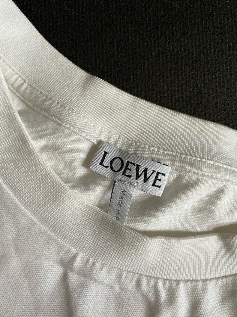 Loewe LOEWE White T-shirt logo Size US S / EU 44-46 / 1 - 5 Thumbnail
