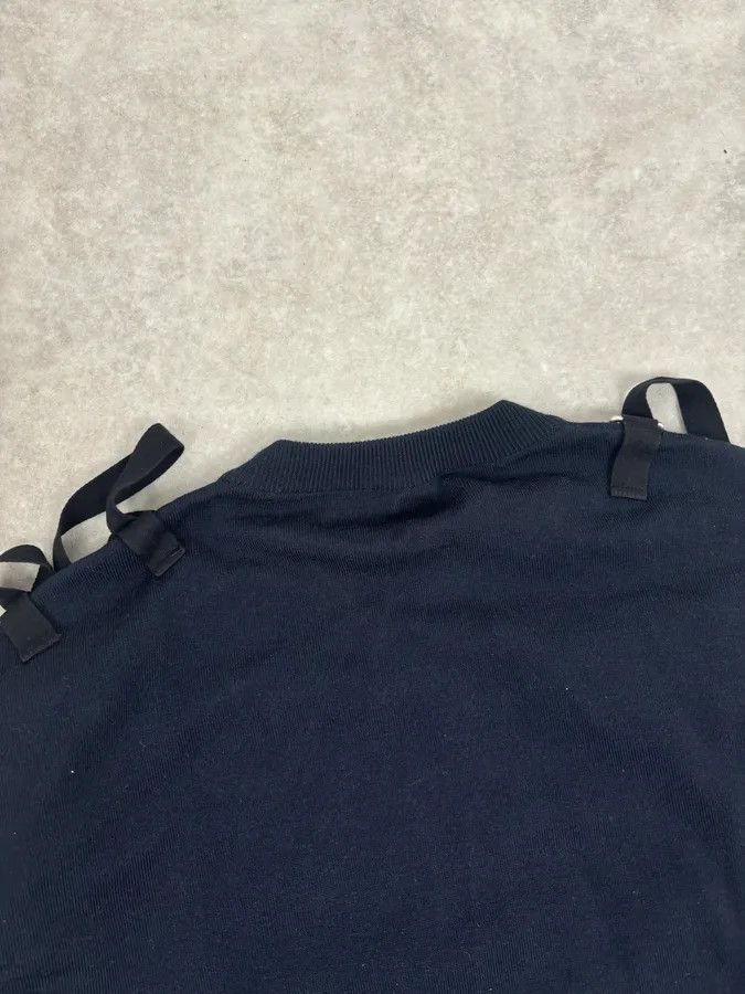Jil Sander Jil Sander Two Front Bondage Navy Sweater Size US M / EU 48-50 / 2 - 6 Thumbnail