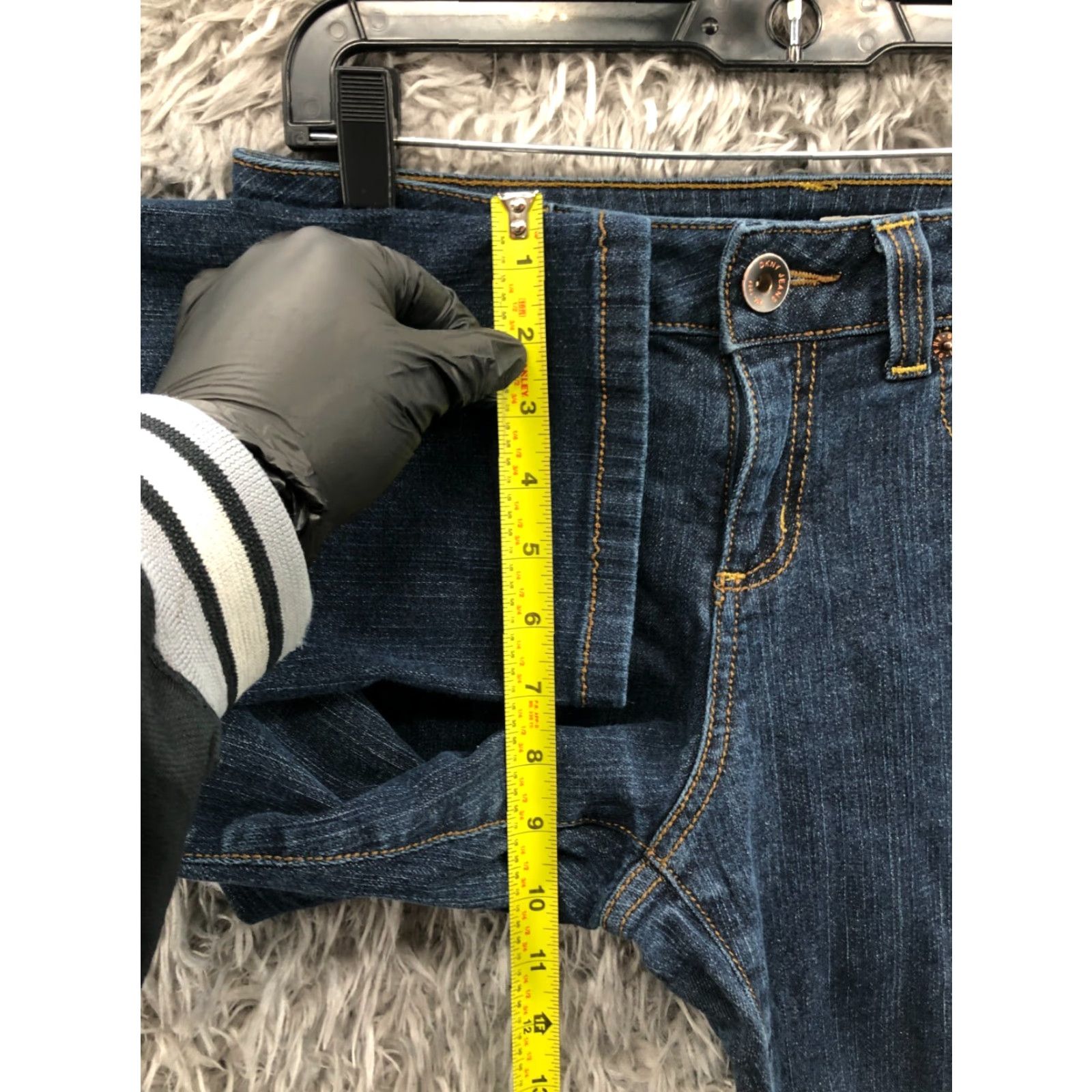 DKNY DKNY Jeans Straight DKNY Womens Medium Wash Blue Mid Rise Size 6 Size 28" / US 6 / IT 42 - 4 Thumbnail