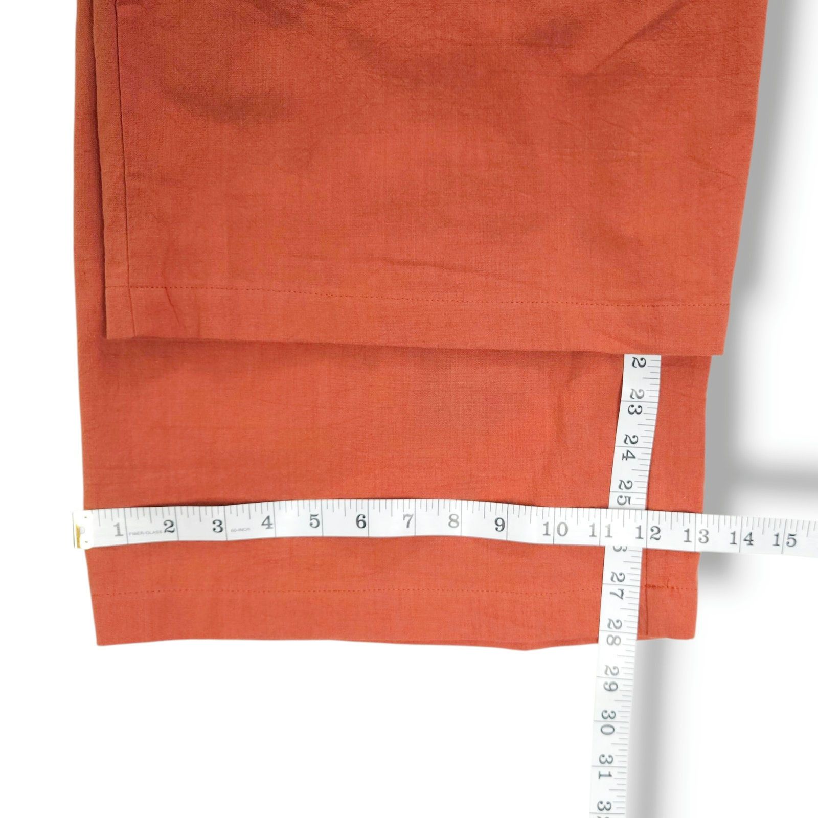 Other Halara High Waisted Palazzo Wide Leg Linen Feel Pant Rust XL Size 28" / US 6 / IT 42 - 7 Thumbnail