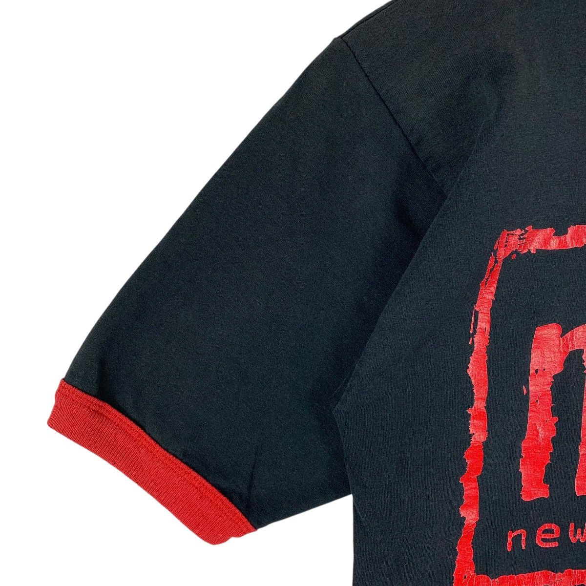WCW/nWo Vintage 1998 nWo Wolfpac WCW Wrestling Ringer Tee Size US XL / EU 56 / 4 - 6 Thumbnail
