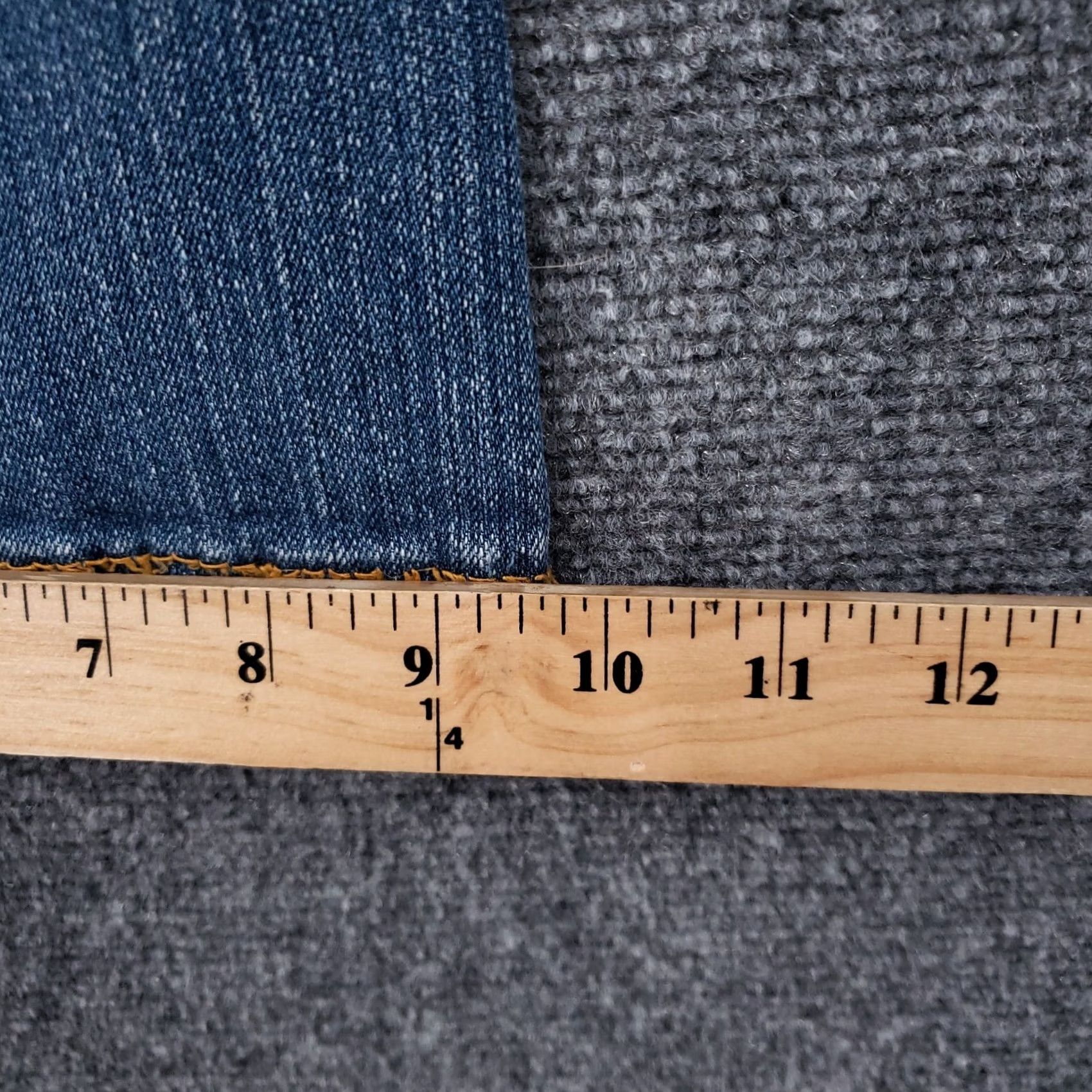 Michael Kors Michael Kors Jeans Womens 12 Boot Cut Mid Rise Medium Wash Blue Denim (Blue) Jeans Size 34" / US 12 / IT 48 - 4 Thumbnail