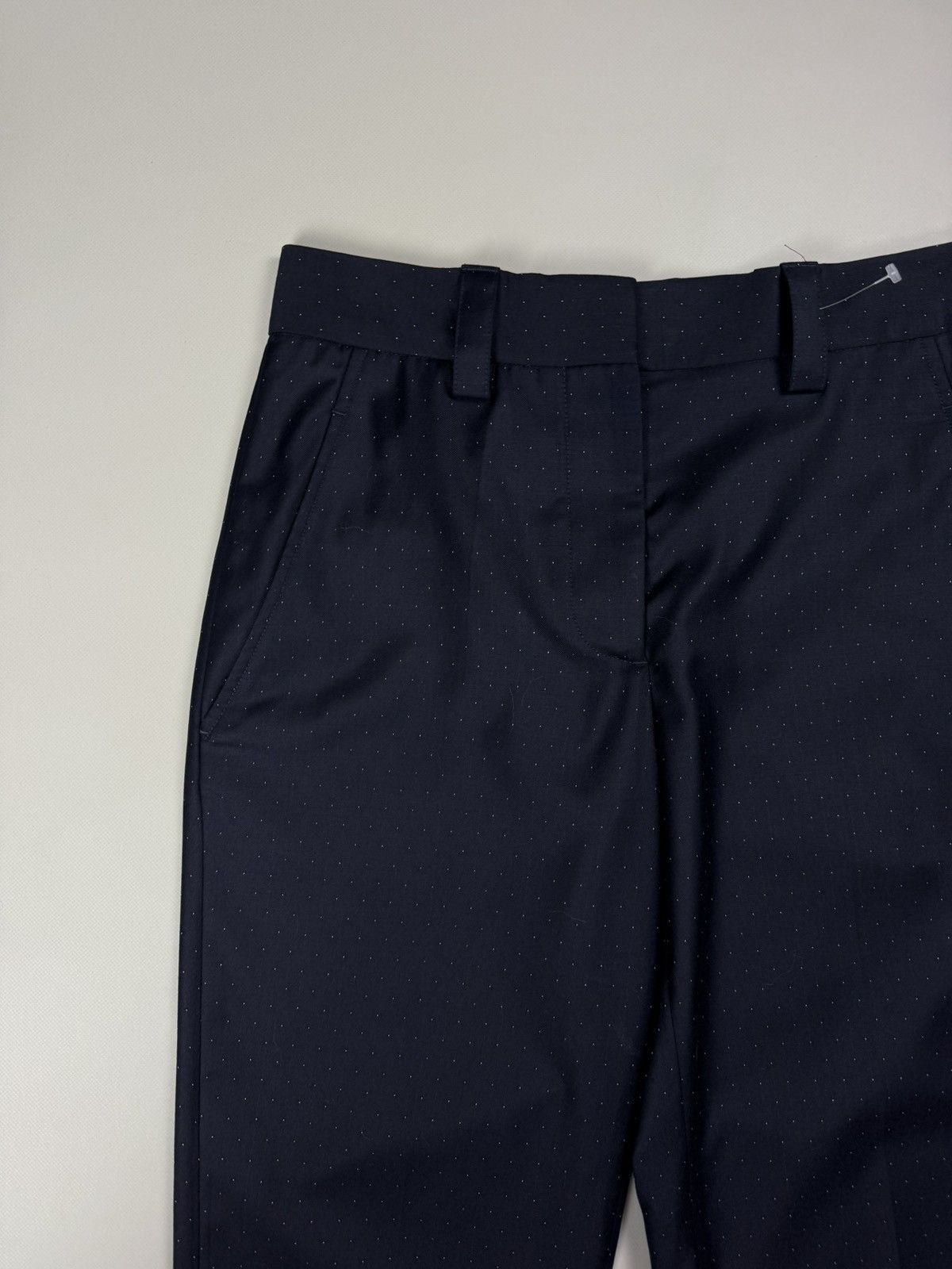 Acne Studios Acne Studios Trea Dot Suit Cropped Wool Dress Pants Trousers Size 25" / US 0 / IT 36 - 6 Thumbnail