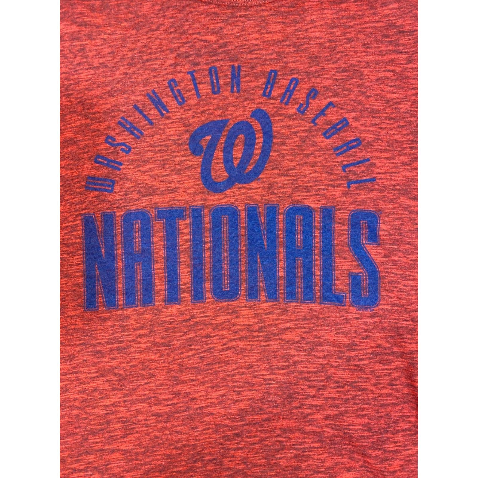 Vintage Washington Nationals Shirt TShirt Size L Genuine Red 648 Maroon Men Short Sleeve Crew Neck Sports Size US L / EU 52-54 / 3 - 2 Thumbnail