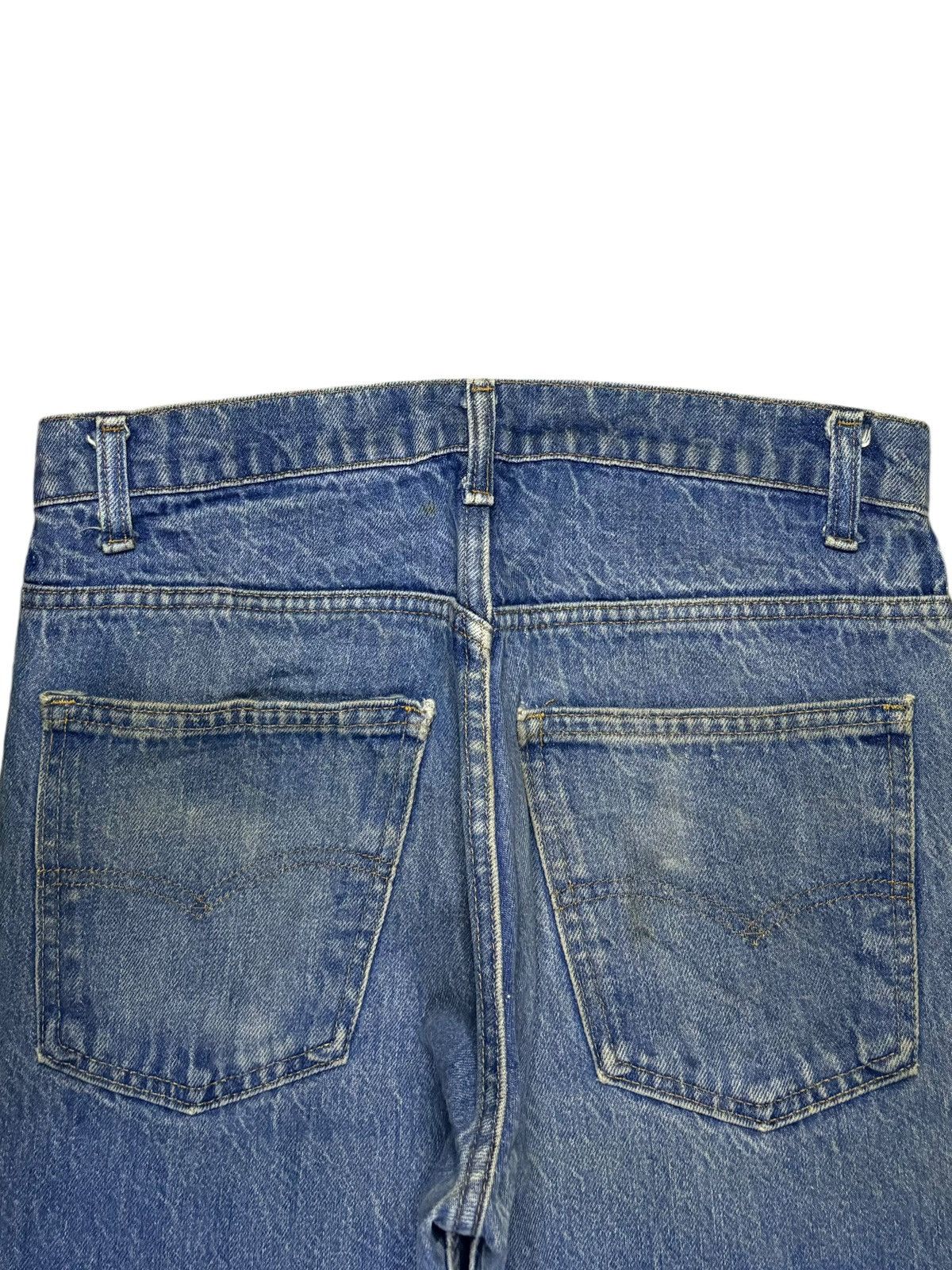 Levi's Vintage 70s Levis 517 Orange Tab Mud Wash Flare Jeans Size US 30 / EU 46 - 8 Thumbnail