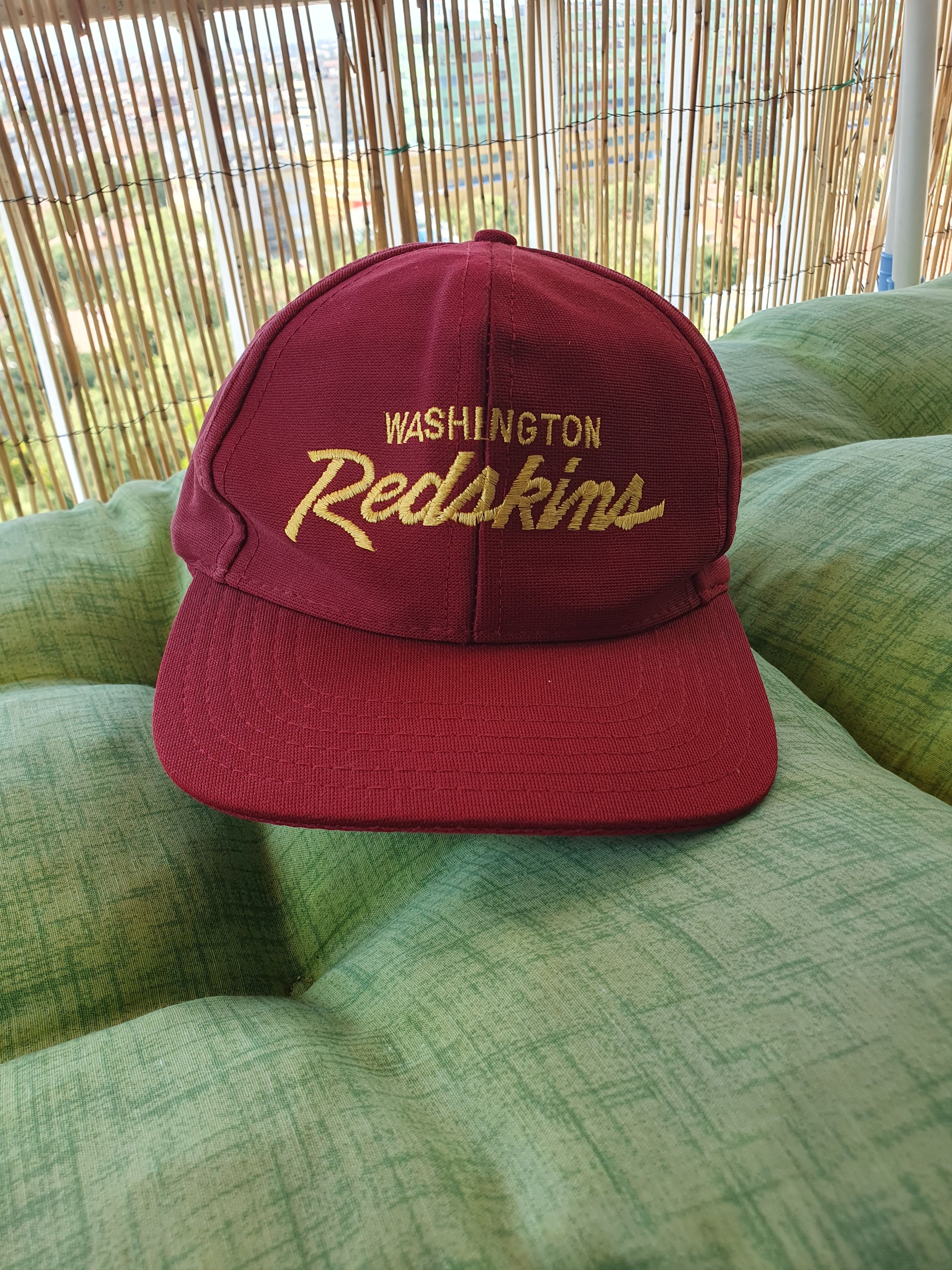 NFL × Vintage Washington Redskins NFL Script Euro Cap Snapback Hat Size ONE SIZE - 1 Thumbnail
