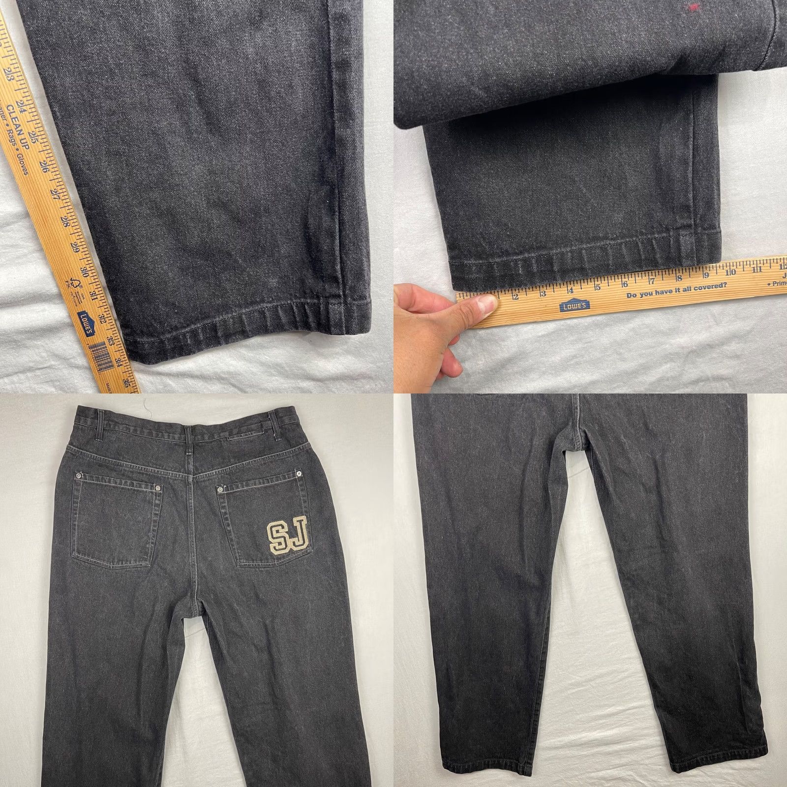 Sean John Sean John Jeans Mens 38 Fits 36x34 Baggy Denim Wide-Leg Vintage Hip Hop Jeans Men Size US 38 / EU 54 - 8 Thumbnail