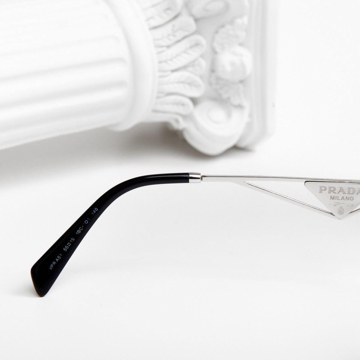 Prada PRADA 0PR A51V 1BC1O1 GLASSES Size ONE SIZE - 5 Thumbnail
