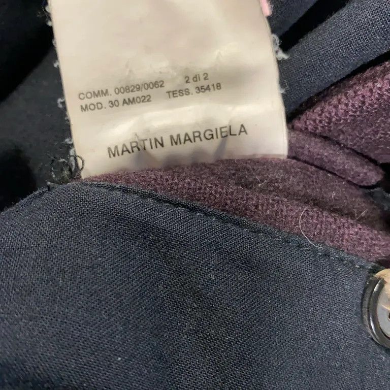 Maison Margiela F/W06 Maroon Sherpa Collar Coat Size US L / EU 52-54 / 3 - 4 Thumbnail