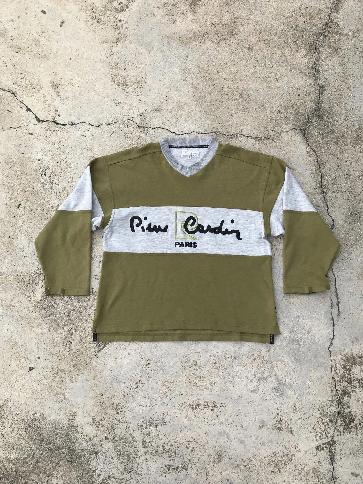 Pierre Cardin Pierre Cardin Long Sleeve Tee Size US L / EU 52-54 / 3 - 1 Thumbnail