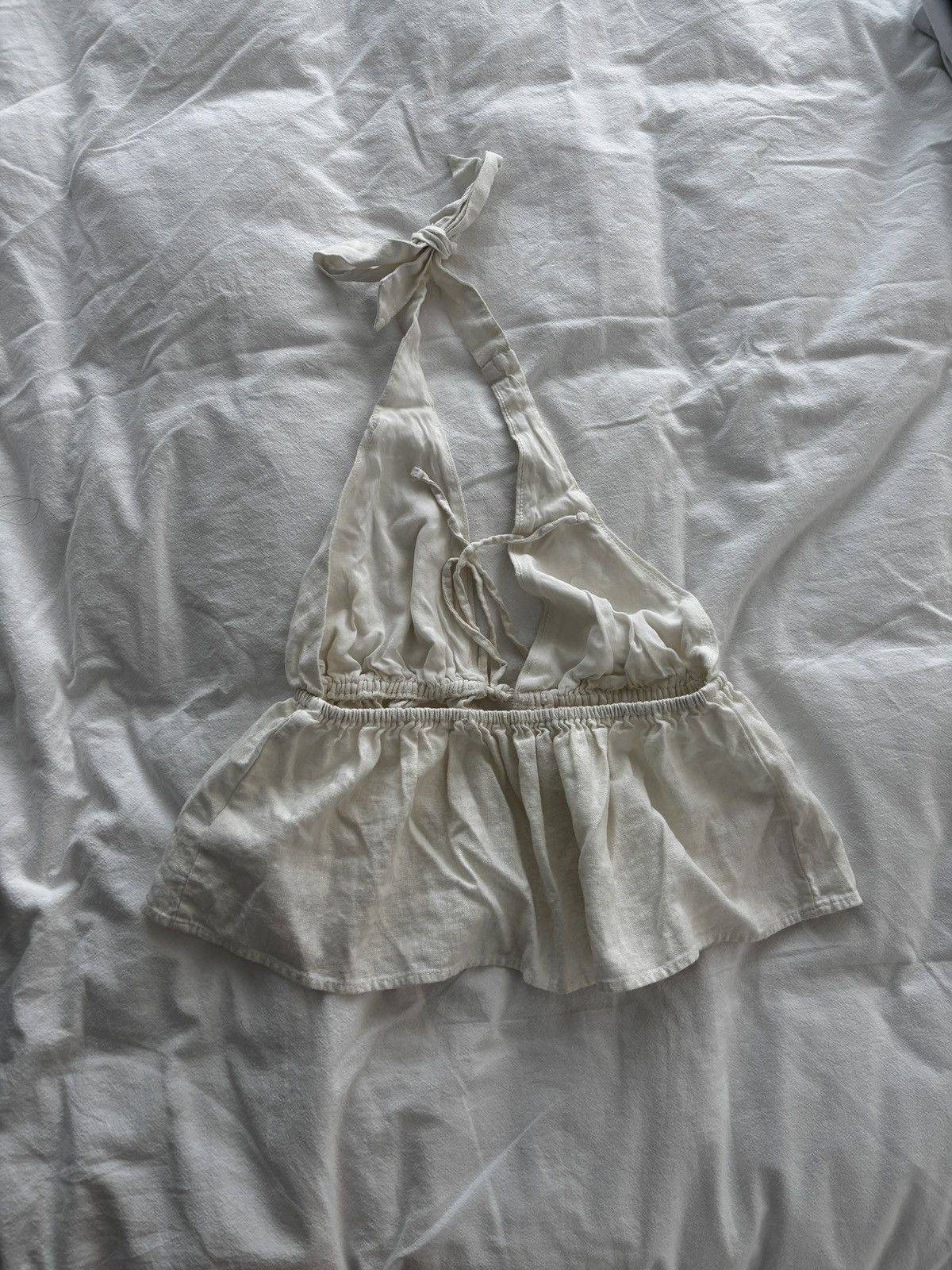 Garage Halter Flyaway Top Size S / US 4 / IT 40 - 3 Thumbnail