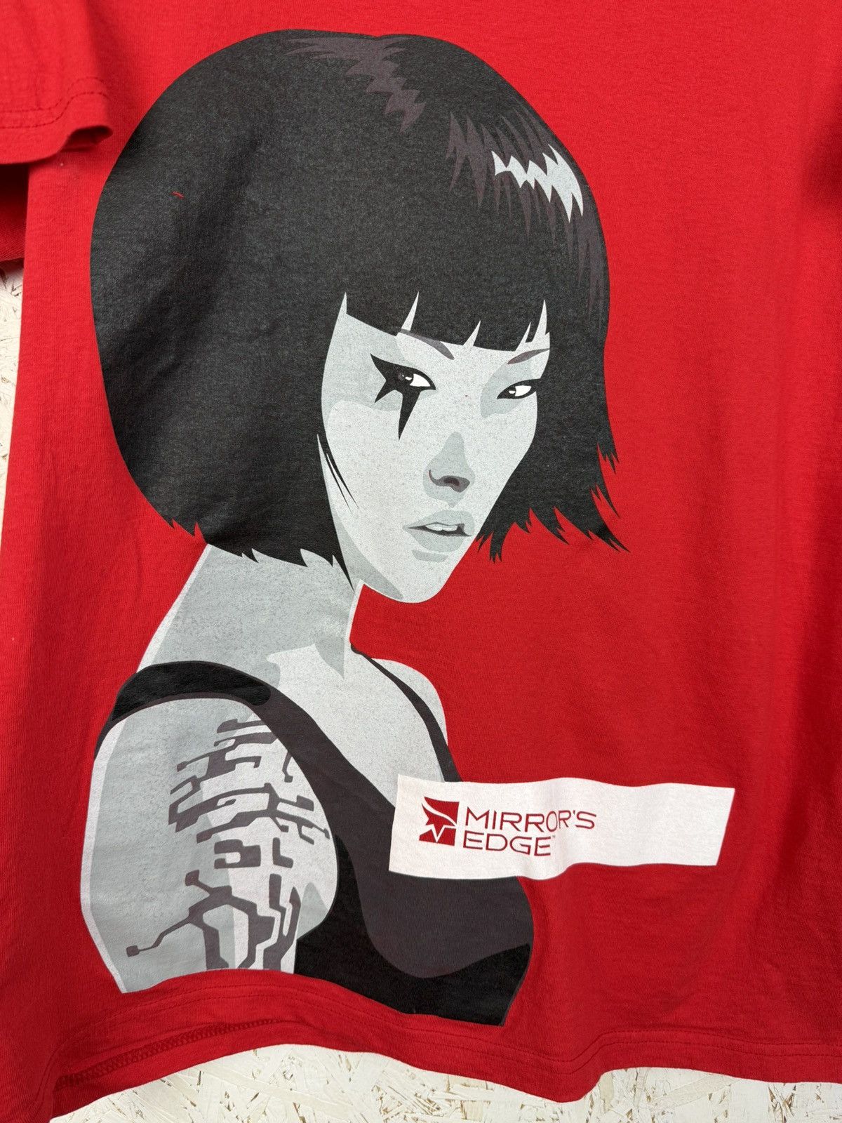 Vintage 00s Mirror’s Edge 2008 PS3 Xbox 360 Game Promo T-Shirt L Size US L / EU 52-54 / 3 - 2 Thumbnail