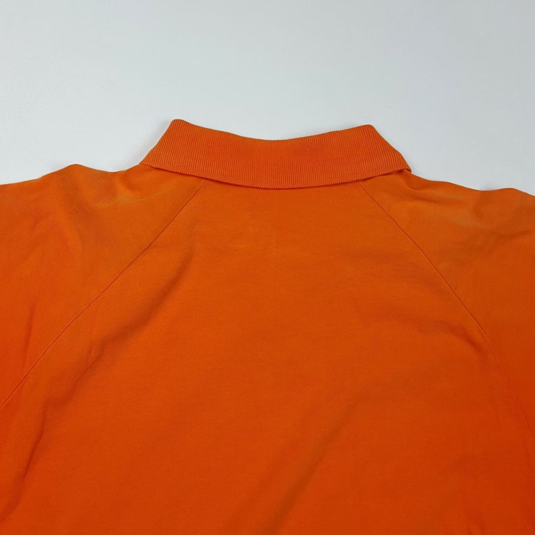 Adidas VTG adidas Polo Shirt - Men's Large Orange Short Sleeve Tennis Soccer Golf Polo Shirt Size US L / EU 52-54 / 3 - 7 Thumbnail