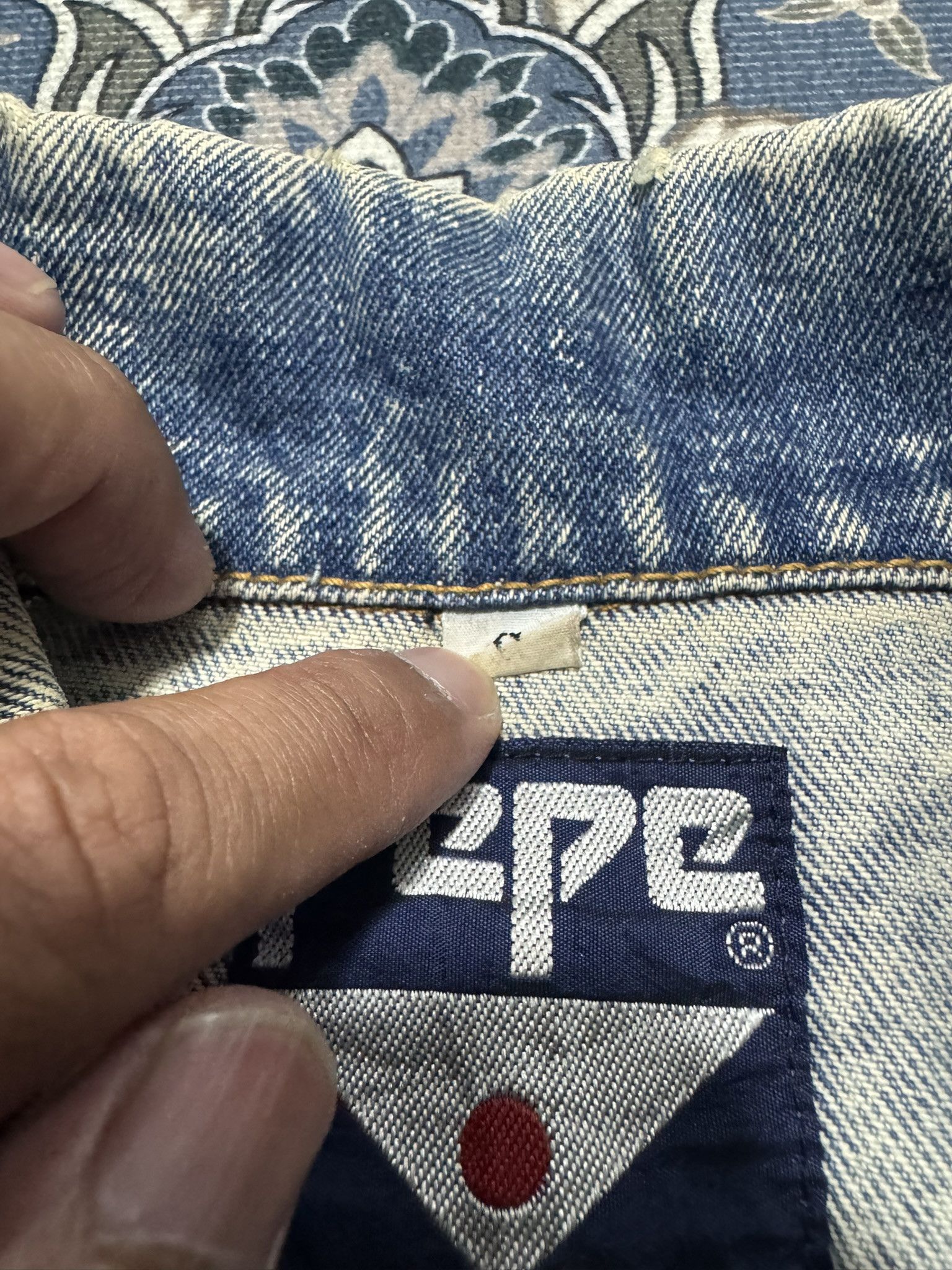 JNCO × Pepe Jeans Vintage 90's Pepe Jeans Custom Patchwork Trucker Jacket Size US S / EU 44-46 / 1 - 6 Thumbnail