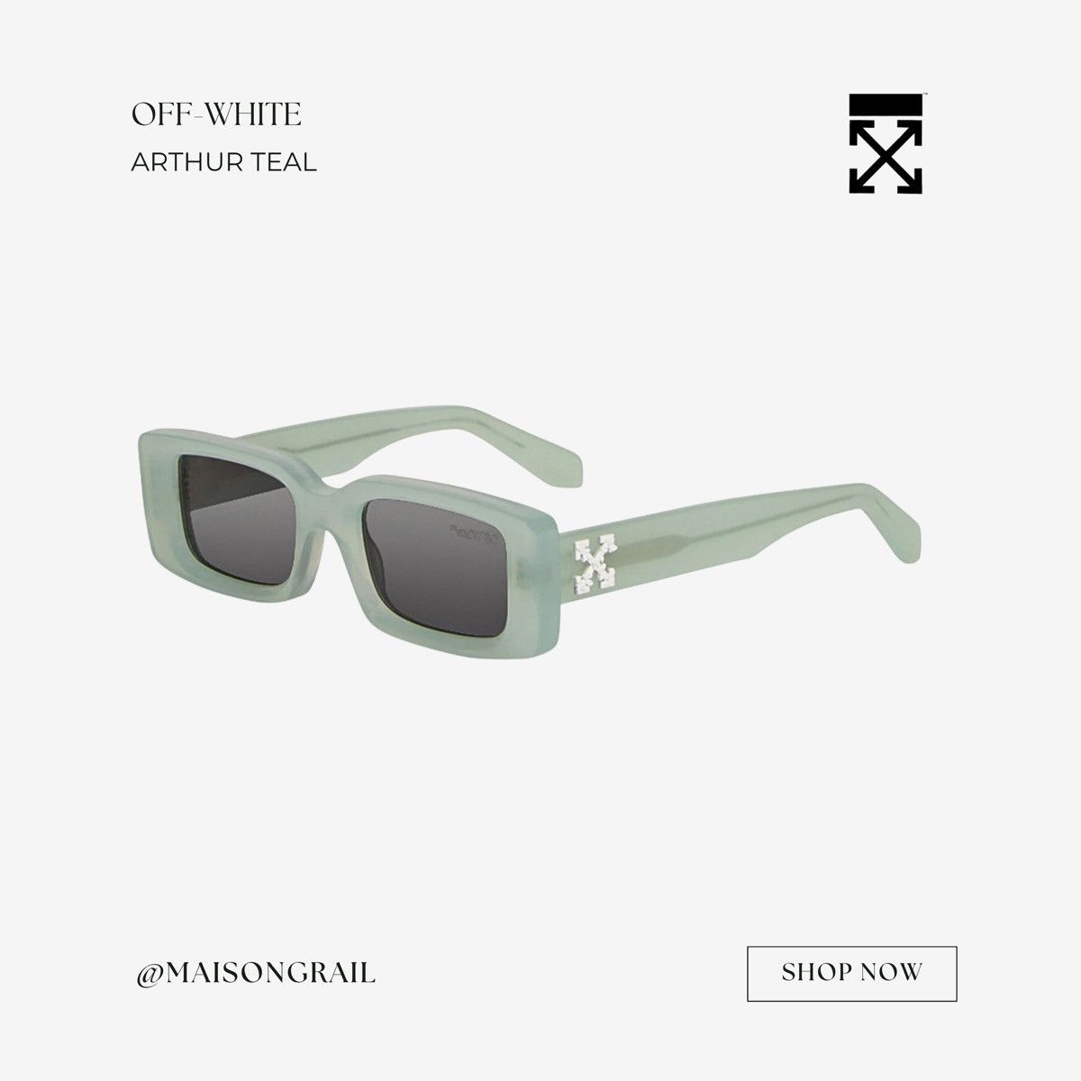 Off-White OFF WHITE ARTHUR SUNGLASSES Size ONE SIZE - 1 Thumbnail