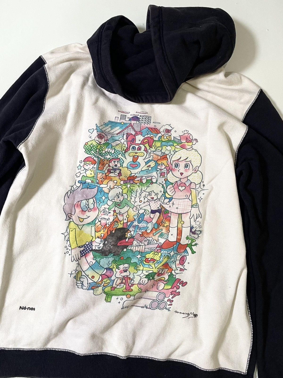 Issey Miyake Vintage ne-net two tone doraemon zip hoodie Size US S / EU 44-46 / 1 - 3 Thumbnail