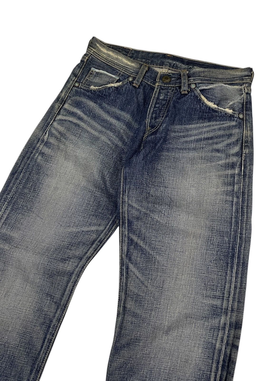 If Six Was Nine Vintage Levis Flare Jeans Size US 28 / EU 44 - 4 Thumbnail