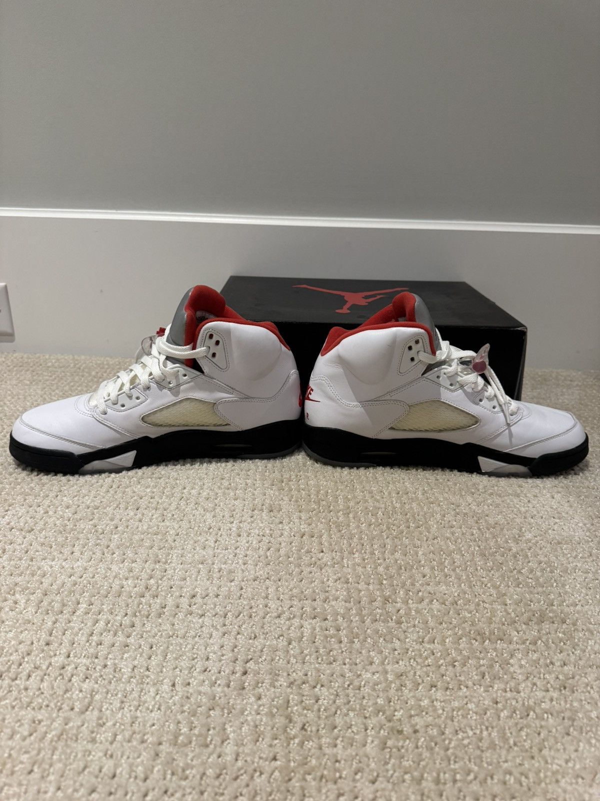 Jordan Brand Fire Red Jordan 5’s Size US 11 / EU 44 - 3 Thumbnail