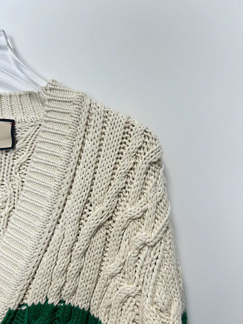 Gucci Gucci Red and green striped cardigan jacket 2503-Nextarrow Size US S / EU 44-46 / 1 - 5 Thumbnail