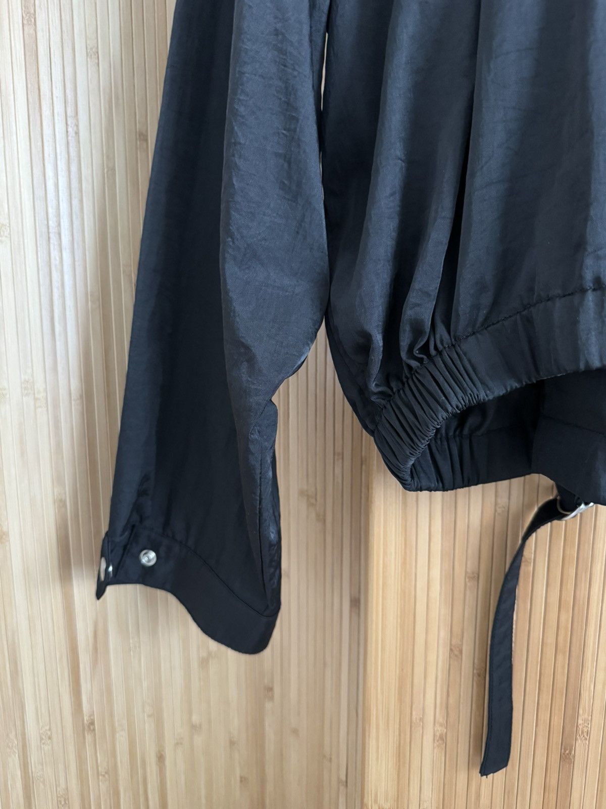 RECTO RECTO 23SS Nylon Bowling Jumper Jacket Black XL Size US XL / EU 56 / 4 - 12 Thumbnail