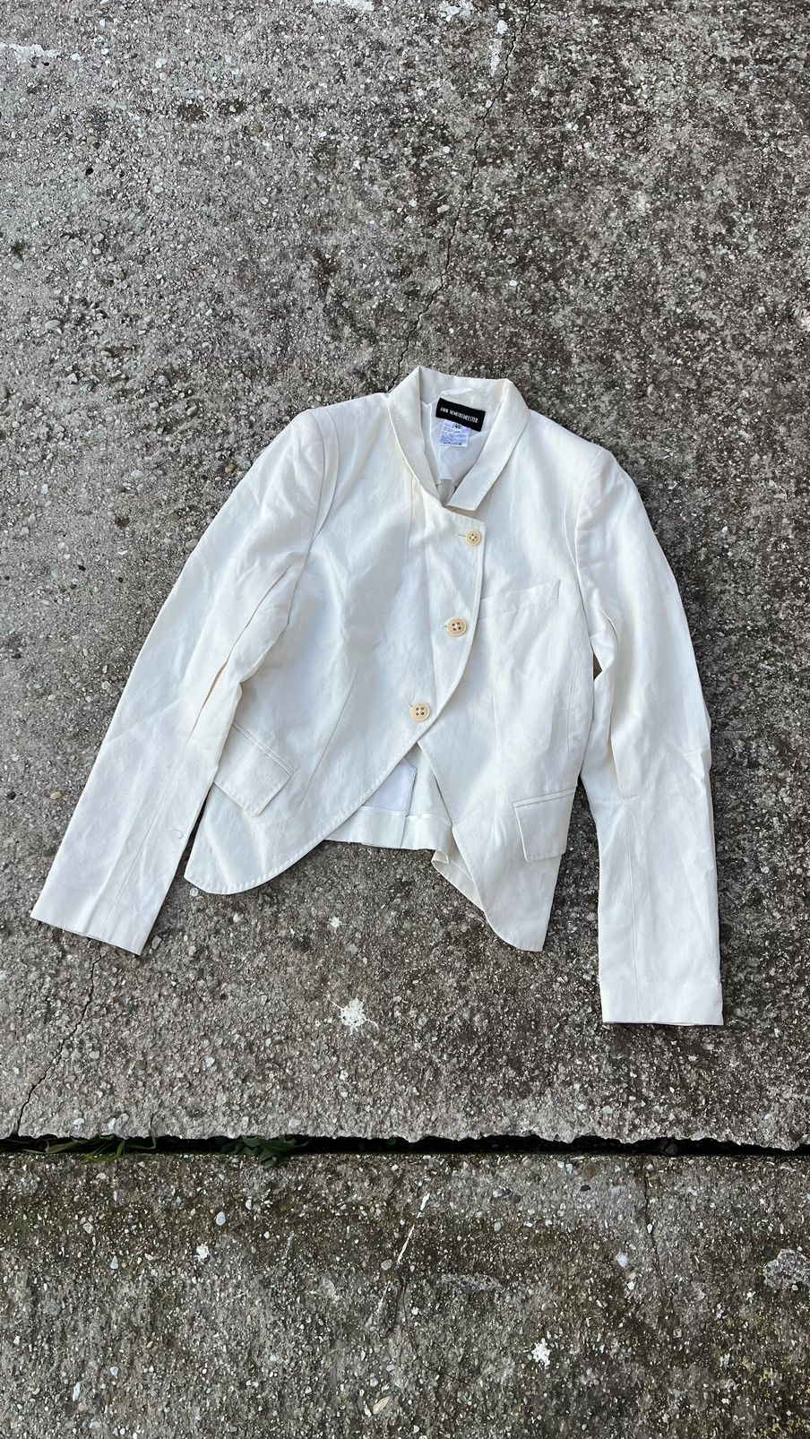 Ann Demeulemeester Ann demeulemeester blazer deconstructed biker jacket Size S / US 4 / IT 40 - 13 Thumbnail