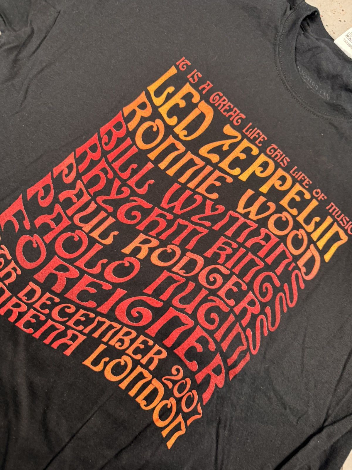 Other Vintage 2007 Led Zeppelin Tribute Band Tee Size US L / EU 52-54 / 3 - 2 Thumbnail