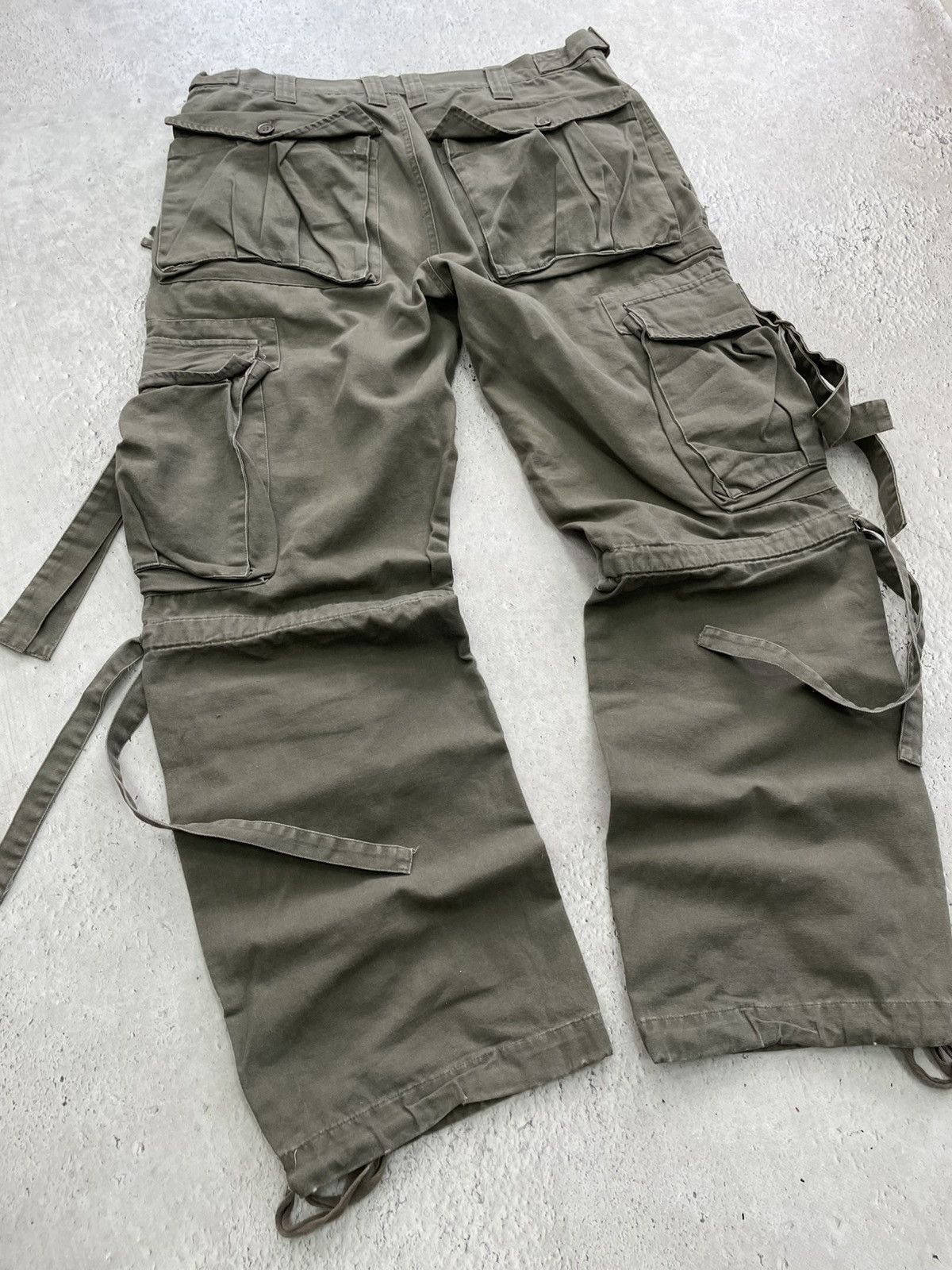 Jack & Jones Rare bondage Junya watanbe style cargo baggy pants y2k Size US 34 / EU 50 - 11 Thumbnail