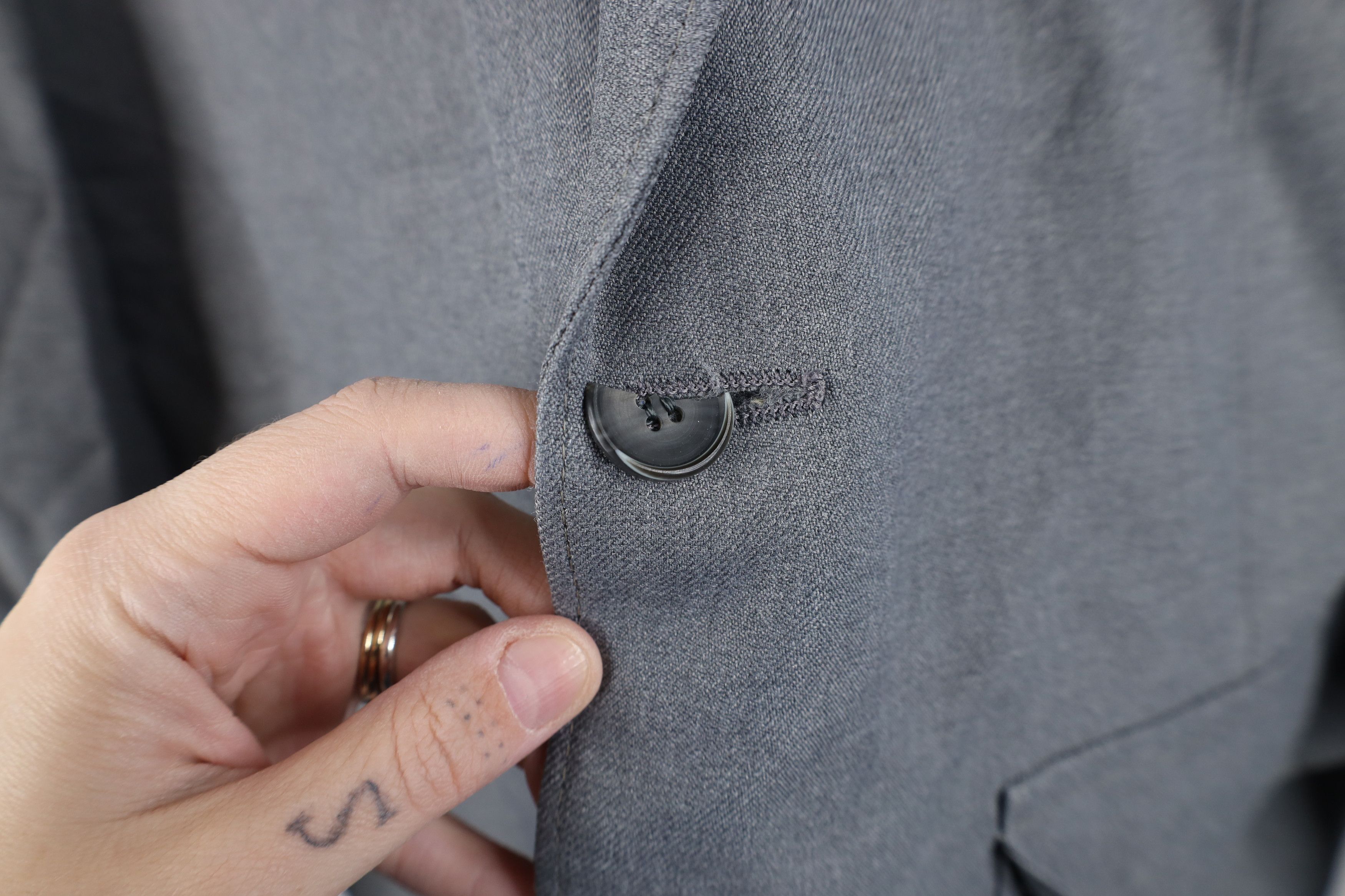 Vintage Vintage 70s Streetwear Wool Suit Coat Blazer Jacket USA Size US L / EU 52-54 / 3 - 4 Thumbnail