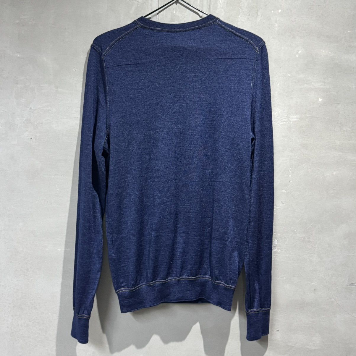 Dior AW 2008 Dior Homme Kris Van Assche Virgin Wool Knit Crewneck Size US S / EU 44-46 / 1 - 15 Thumbnail