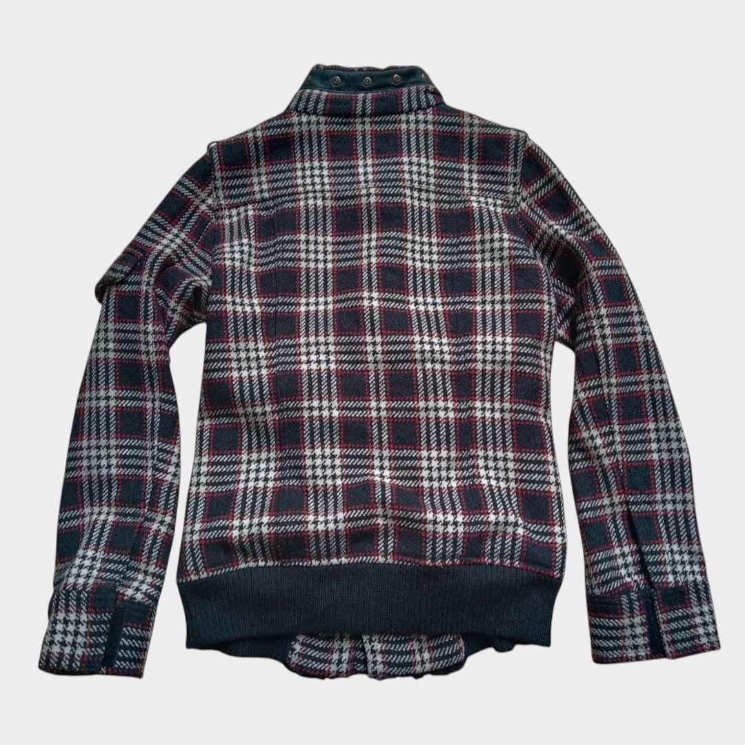 Le Grande Bleu (L.G.B.) Algonquins plaid Napoleon jacket Size US M / EU 48-50 / 2 - 2 Thumbnail