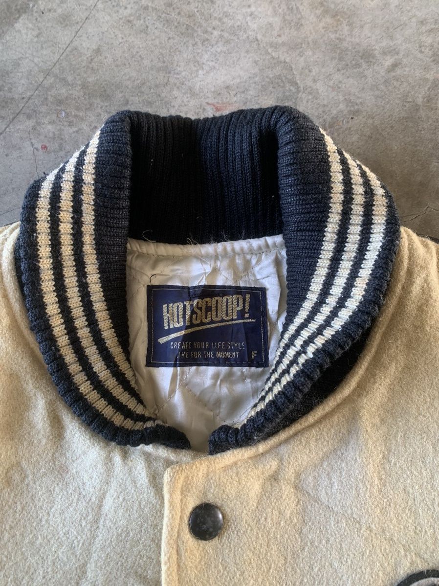 Vintage Hotscoop japanese brand varsity very nice back design Size US XL / EU 56 / 4 - 5 Thumbnail