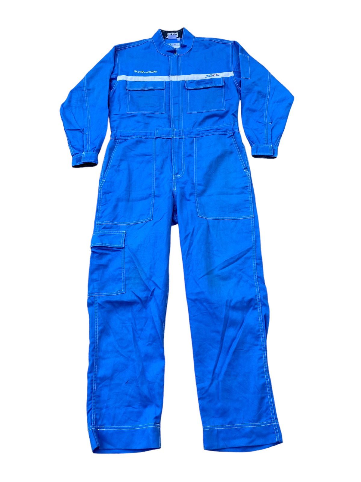 Vintage Vintage Toyota Netz Overall Jumpsuit Size US 39 - 2 Thumbnail