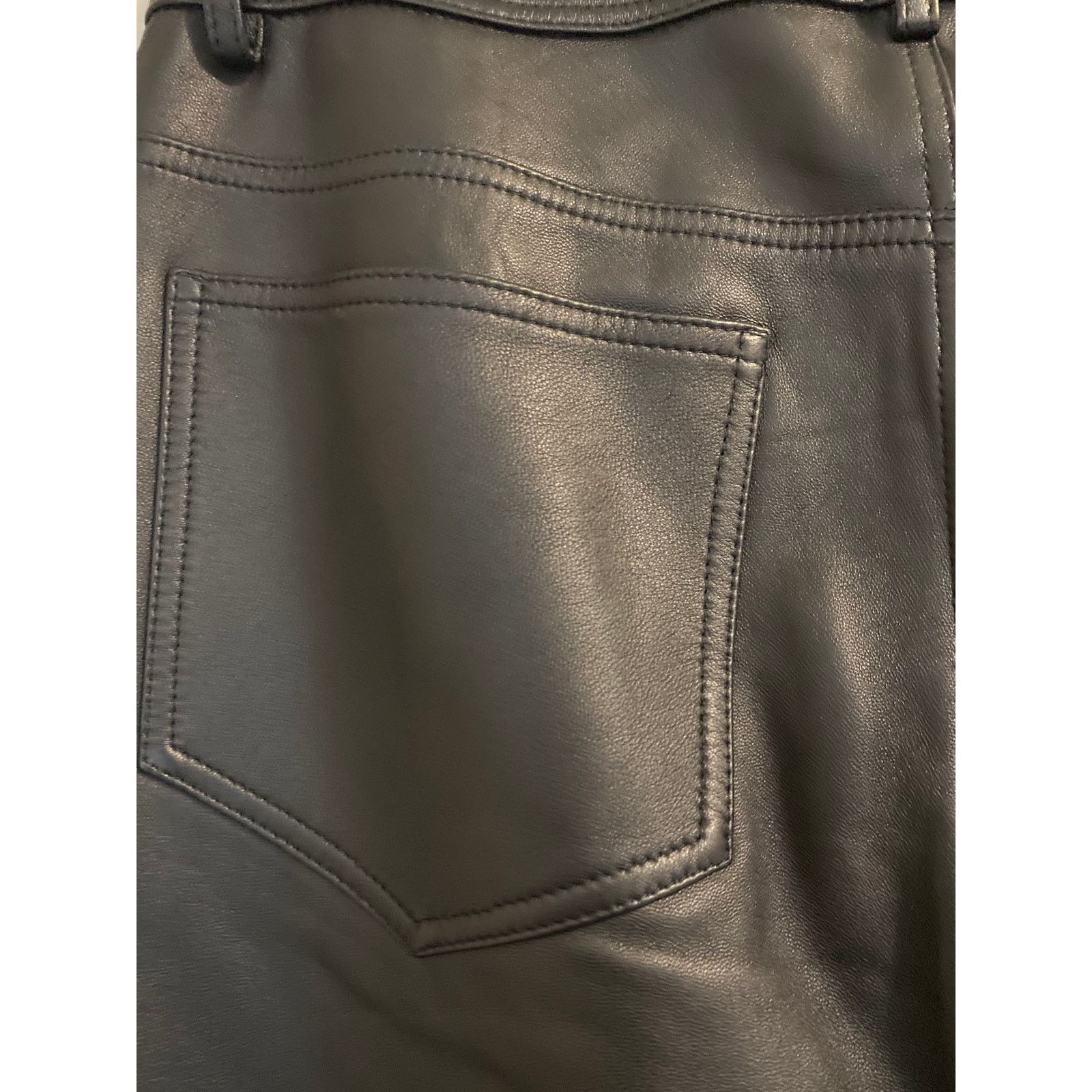 Lafayette 148 Lafayette 148 New York Manhattan Leather Pants sz. 4 Size 27" / US 4 / IT 40 - 14 Thumbnail