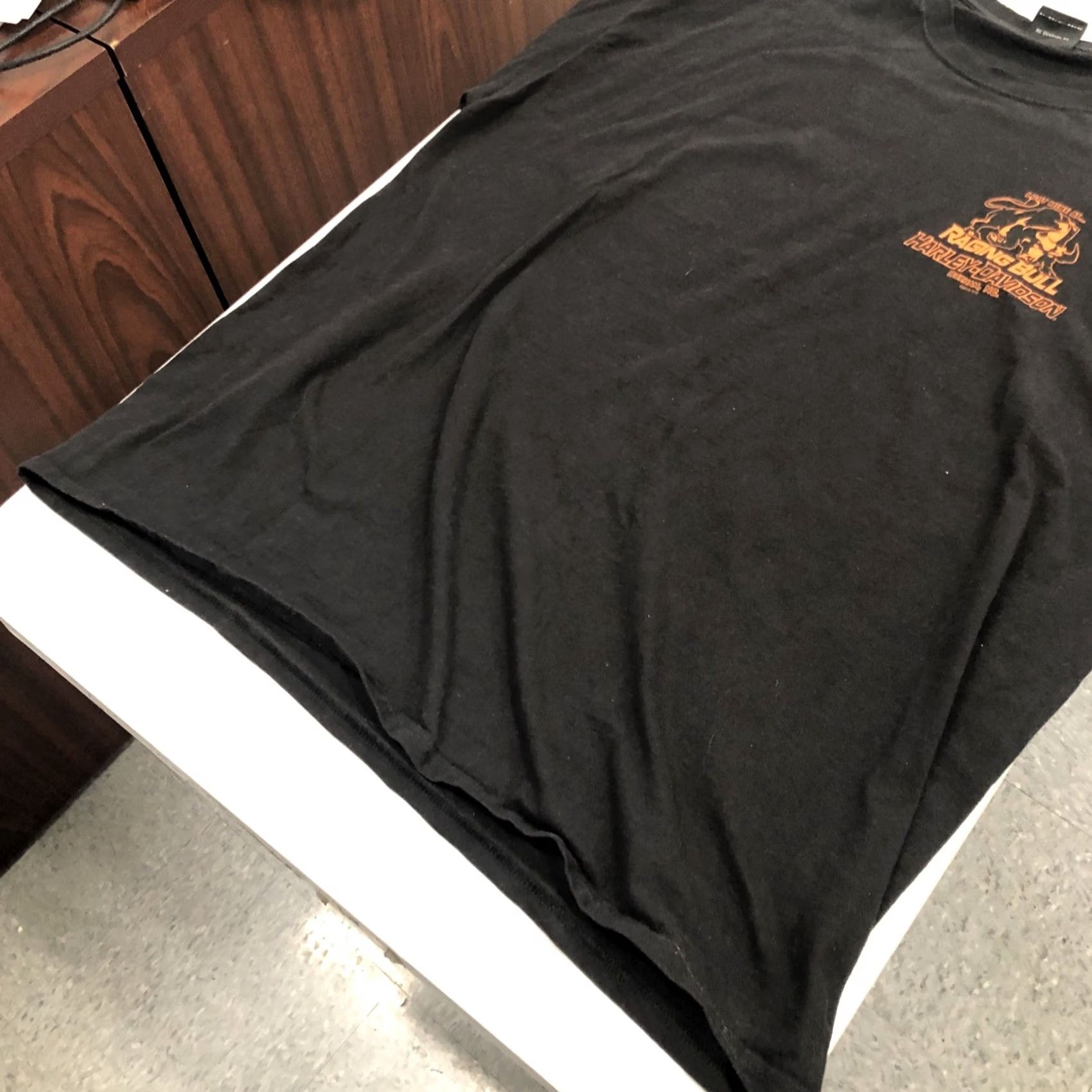 Harley Davidson Harley-Davidson Raging Bull Shirt Mens XL Black Motorcycle Tee Durham NC Size US XL / EU 56 / 4 - 7 Thumbnail