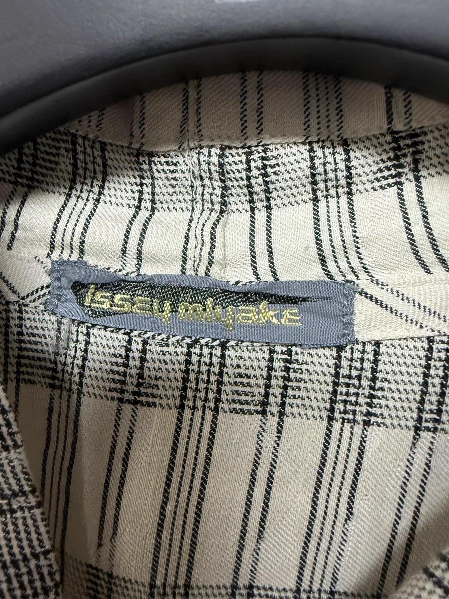 Issey Miyake Issey Miyake Vintage Stripe Scarf Collar Shirt K20 Size US M / EU 48-50 / 2 - 7 Thumbnail