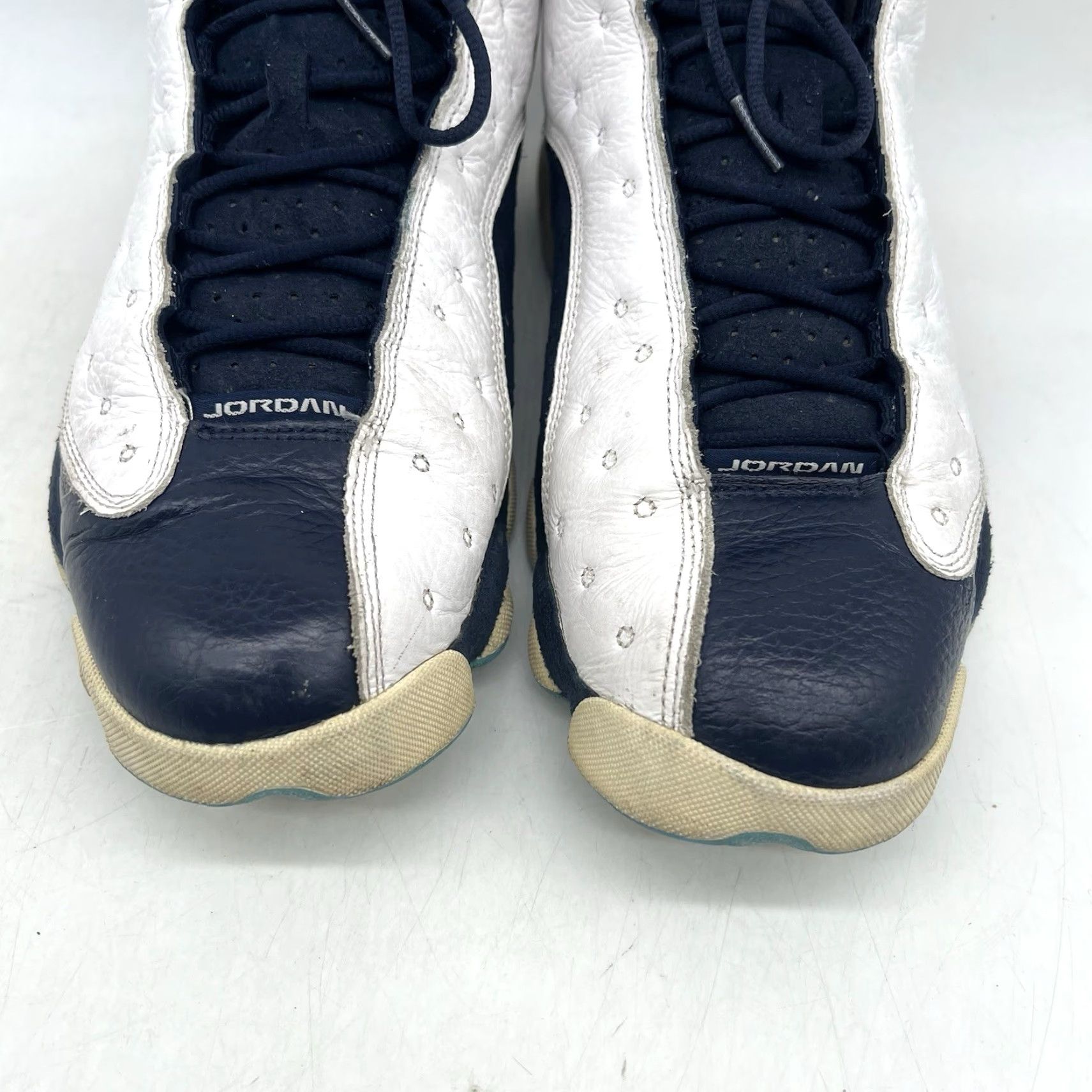 Jordan Brand Air Jordan 13 Retro Obsidian 2021 White Navy Blue Men’s 12 Shoe 414571-144 Size ONE SIZE - 2 Thumbnail