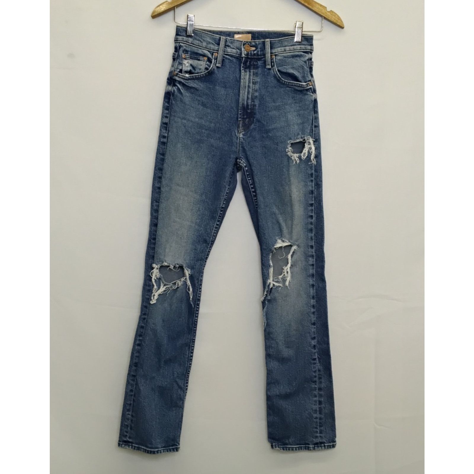 MOTHER Mother Jeans High Waisted Rider Skimp Women's 25" Waist Size 25" / US 0 / IT 36 - 2 Thumbnail